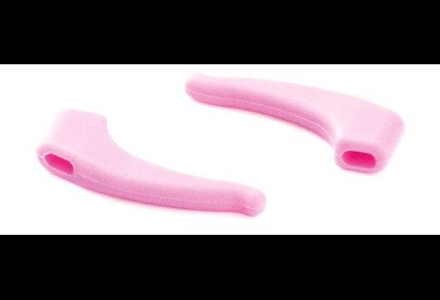 Milo & Me kids antislip oorhaakjes, roze (col. 08)