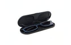 Ultradunne Leesbril mat donker blauw
