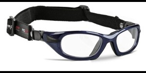 Progear Sportbril met hoofdband - L - Metallic Blue