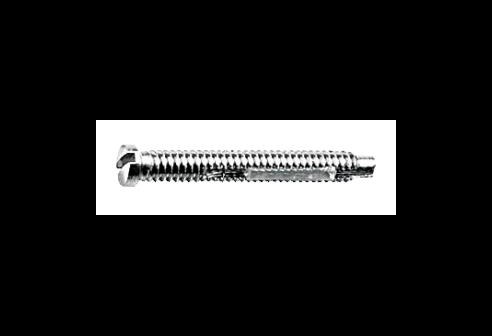 Gleufschroef zilver Ø 1,4 lengte 11,5 mm
