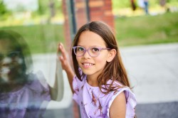 Sara transparant lila/paars, maat 42