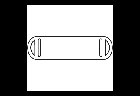 Prijsetiketten, Flexibel, 57 x 15 mm