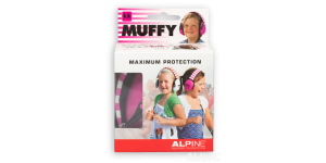 Alpine Muffy gehoorbescherming, roze, 2 stuks