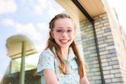 Sara transparant lila/paars, maat 42