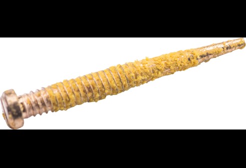 Gleufschroef goud Ø 1,4 lengte 11,6 mm