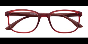 Leesbril Rainbow donkerrood