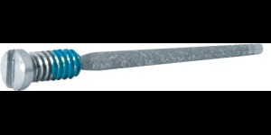 Gleufschroef zilver Tuflock Ø 1,5 lengte 4,0/14 mm