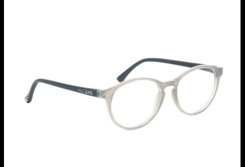 Kim transparant lichtgrijs/grijs, maat 46