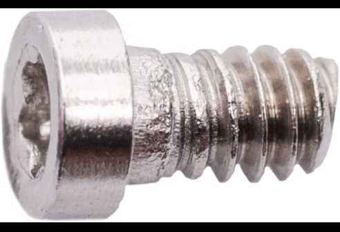 Torx 4 schroef zilver Ø 1,4 lengte 3,0 mm