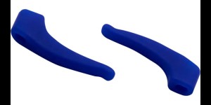 Milo & Me kids antislip oorhaakjes, denim blauw