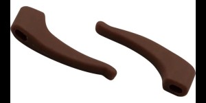 Milo & Me kids antislip oorhaakjes, Terracotta 