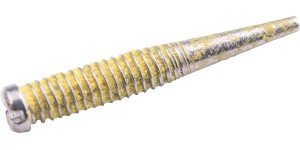 Gleufschroef zilver Tuflock Ø 1,6 lengte 11,6 mm