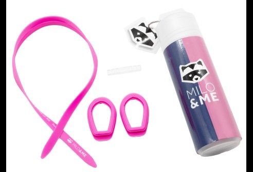 Bouwpakket zwembril Nalu roze, maat M