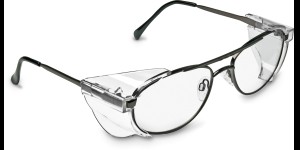 Shoptic Veiligheidsbril met zijkleppen - Herenmontuur met dubbele neusbrug