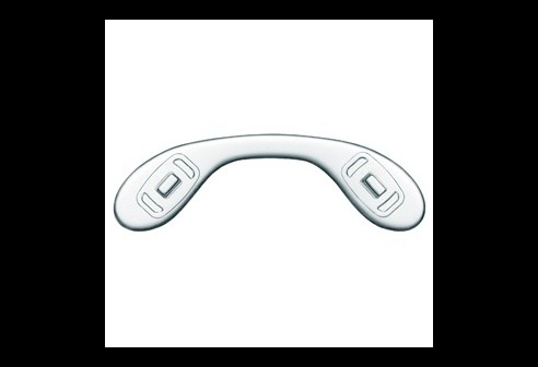 Siliconen zadelpad klik halfhard 20 x 30,5 mm