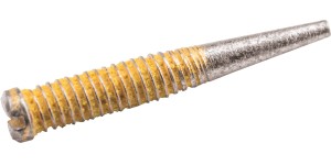 Gleufschroef zilver Tuflock Ø 1,8 lengte 11,6 mm