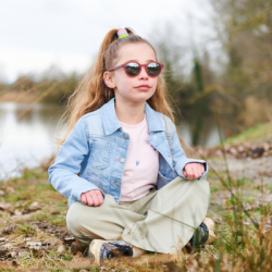 Lou oud roze/perzik, maat 43