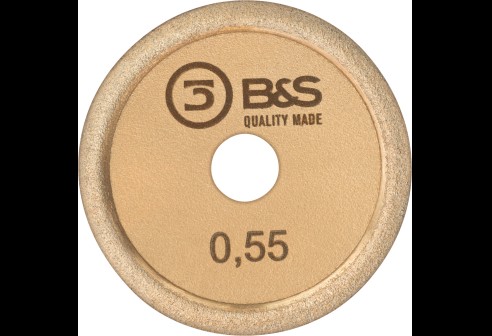 Diamantschijf 0.55 mm dik