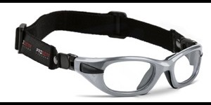 Progear Sportbril met hoofdband - S - Metallic Silver

