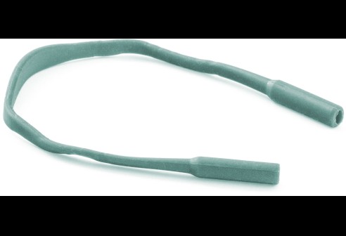 Milo & Me kids hoofdband, licht grijs groen 