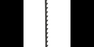 Figuurzaagbladen kunststof, plexiglas en zachte non-ferro metalen, 1,2 mm, 12 stuks