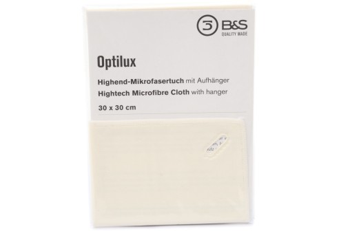 Microvezeldoekje - 30 x 30 - Ivoor - Optilux Premium kwaliteit