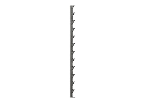 Figuurzaagbladen kunststof, plexiglas en zachte non-ferro metalen, 0,5 mm, 12 stuks