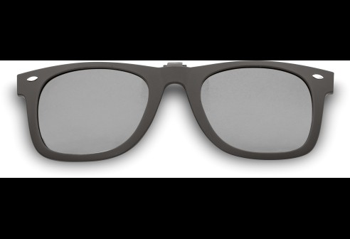 Polarisatie voorhanger zwart maat S