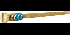 Gleufschroef goud Tuflock Ø 1,4 lengte 4,8/14,8 mm