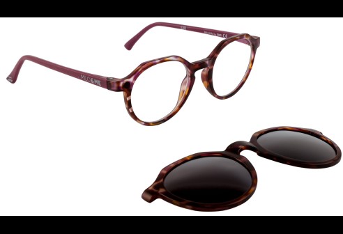 Billie Duo Styles flower havana/paars, maat 42