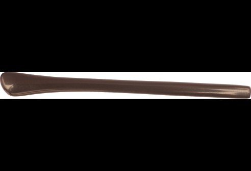 Acetaat oortip bruin 2,5 x 1,3 mm