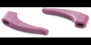 Milo & Me kids antislip oorhaakjes, licht framboos (col. 40 en 75)