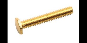 Zeskantschroef goud Ø 1,2 lengte 12,6 mm