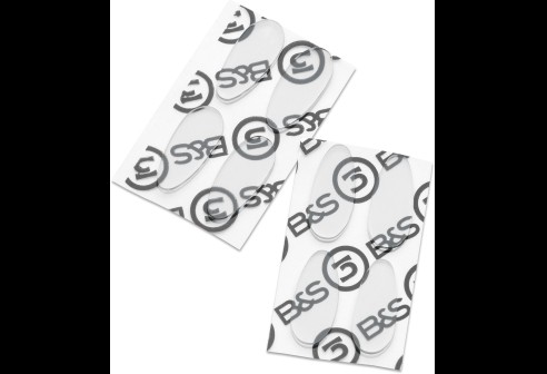 Plakpads siliconen 1,0 mm dik 15 mm