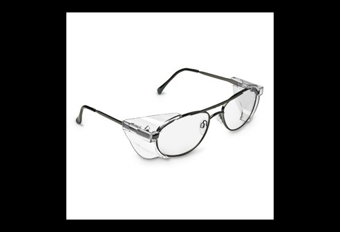Shoptic Veiligheidsbril met zijkleppen - Herenmontuur met dubbele neusbrug