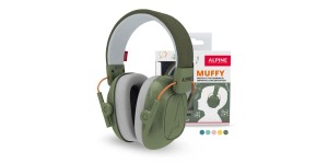 Alpine Muffy gehoorbescherming, groen, 2 stuks