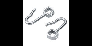 Padsteun voor schroefpads zilver