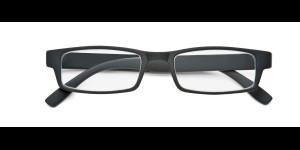 Leesbril kunststof met soft touch zwart
