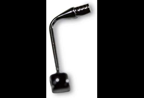 Padsteun beta-titanium L, zwart