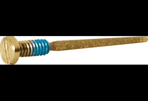 Gleufschroef goud Tuflock Ø 1,5 lengte 4,8/14,8 mm