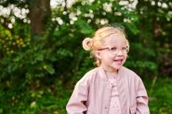 Sara transparant rouge/framboos, maat 38