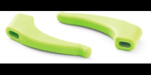 Milo & Me kids antislip oorhaakjes, geelgroen (col. 19 en 28)