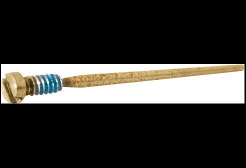 Gleufschroef goud Tuflock Ø 1,0 lengte 2,8/12,8 mm