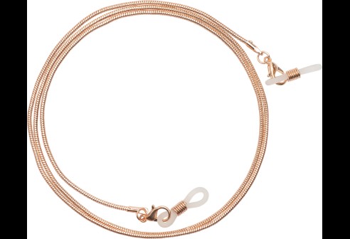 Metalen ketting Pisa rose goudkleuring