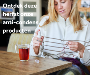 Geen beslagen bril meer (1)