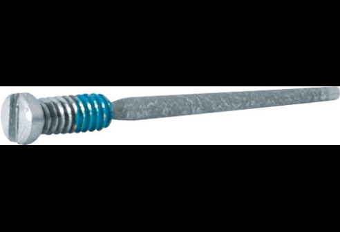 Gleufschroef zilver Tuflock Ø 1,5 lengte 4,8/14,8 mm