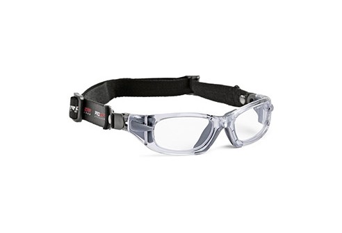 Progear Sportbril  met hoofdband - M - Crystal Transparant