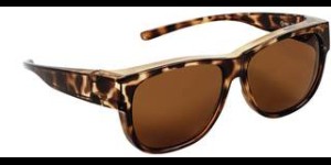 Overzetzonnebril model Dublin glazend havanna